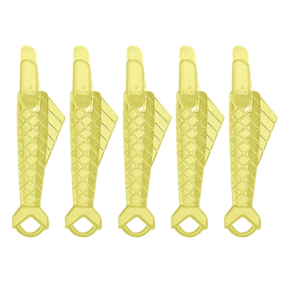 Fnochy Clearance Sewing Machine Needle Threader, Automatic Needle Inserter, Fish Mouth Design, Quick Threading Tool, Easy Self-Threading for All Machines - Upgrade Your Sewing Experience - 5PCS
