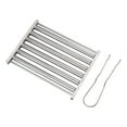 thumbnail image 1 of Fnochy Clearance Stainless Steel Hot Dog Roller Grill Tool with Removable Handle - 5 Hot Dogs Cooker for Even Cooking, Barbecue Accessories Perfect for Outdoor BBQ Parties, 1 of 4