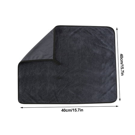 Fnochy Clearance Thickened Microfiber Car Wash Towel - Super Absorbent, Lint-Free, Strong Decontamination, Multi-Functional Cleaning Cloth for Cars, Glass, and More