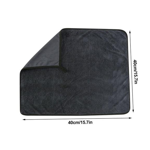 Fnochy Clearance Thickened Microfiber Car Wash Towel - Super Absorbent, Lint-Free, Strong Decontamination, Multi-Functional Cleaning Cloth for Cars, Glass, and More