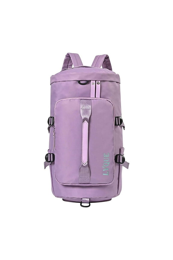 Clearance Travel Sports Backpack, Yoga Fitness Bag, Waterproof Gym Bag, Multi-Functional Travel Bag, Stylish Sports Backpack with Shoe Compartment and Dry Wet Separation