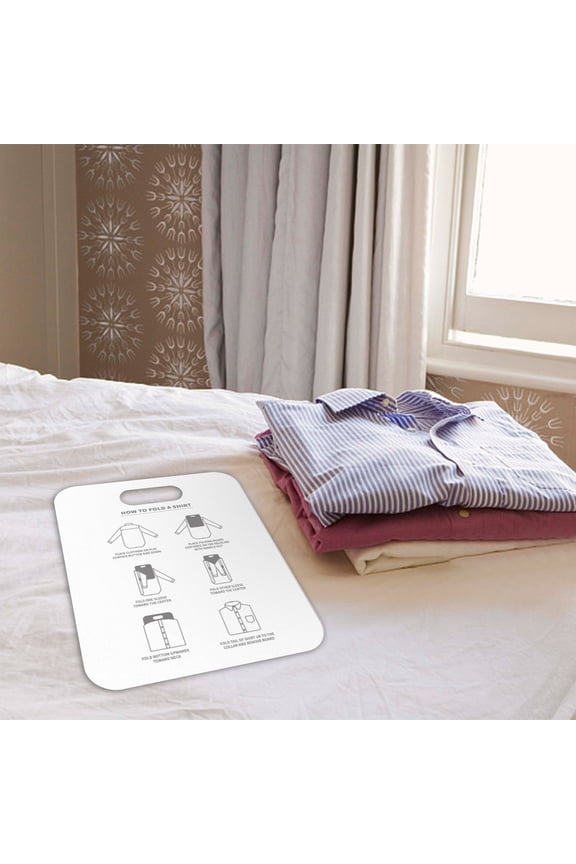 Clothes Folding Board, Automatic Folding Tool, T-Shirt Folding Board, Convenient Laundry Organizer, Space-Saving Shirt Folder - Effortlessly Fold Clothes in Seconds