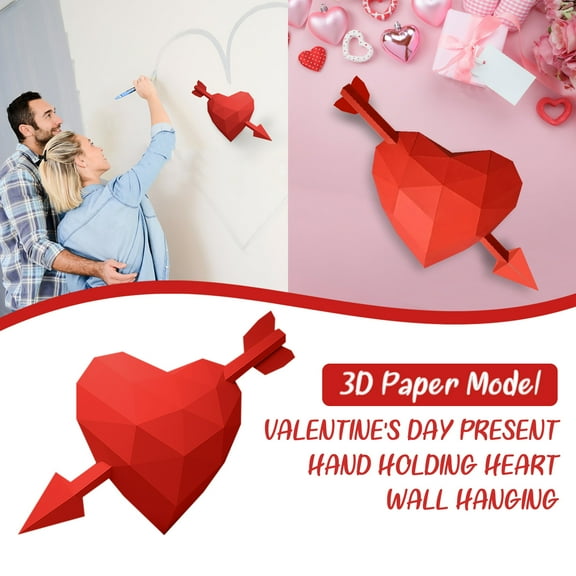 Fnochy DIY Paper Sculpture Kit, Wall Art Decoration, Creative Home Decor, Fun Craft Project, Unique Gift Idea - Enhance Focus & Creativity with Easy Assembly!