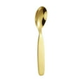 thumbnail image 1 of Fnochy Demitasse Espresso Spoons, 304 Stainless Steel Gold Teaspoon Round Mini Coffee Sugar Spoon for Home Cafe Restaurant, 5.12 Inch, 1 of 6