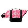 thumbnail image 1 of Fnochy Dog Life Jacket, Reflective & Adjustable Dog Life Vest with Rescue Handle for Swimming and Boating, Ripstop Pet Safety Life Preserver for Small, Medium and Large Dogs Pink, 1 of 6