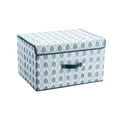 thumbnail image 1 of Fnochy Folding Storage Box, for Comforters, Blankets, Clothes, Quilts and Towels, Better and Sturdy Organizer Bag, Under Bed Storage, Great for Closets, Bedrooms, 1 of 9