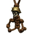 thumbnail image 1 of Fnochy Halloween Decorations Skeleton Soldier Paracord Keychains, Creative Motorcycle Keys Lanyard, Skeleton Soldier Keychains Luggage and bags Pendant, 1 of 3