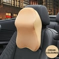 thumbnail image 1 of Fnochy Headrest Support Pillow for Car, Neck Support for Small to Medium Vehicles, Soft Memory Foam Car Seat Cushion for Neck Pain Relief, All-season General Car Headrest/Neck Support, 1 of 9