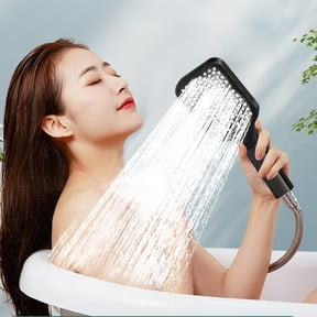 Fnochy High-Pressure Handheld Showerhead - Powerful Shower Spray - 4 Modes for Home & Gym - Easy Install Showerhead for Elderly & Kids - Ultimate Shower Experience