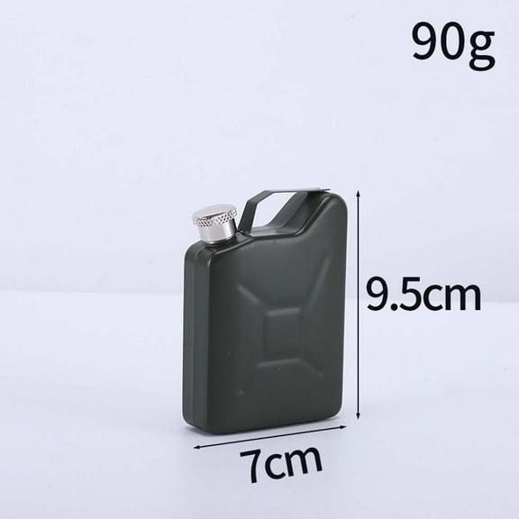 Fnochy Hip Flask Portable Whisky Wine Pot, 5 oz Creative Stainless Steel Small Flagon, for Whiskey Liquor Personalized Gift Hidden Flasks for Liquor for Women