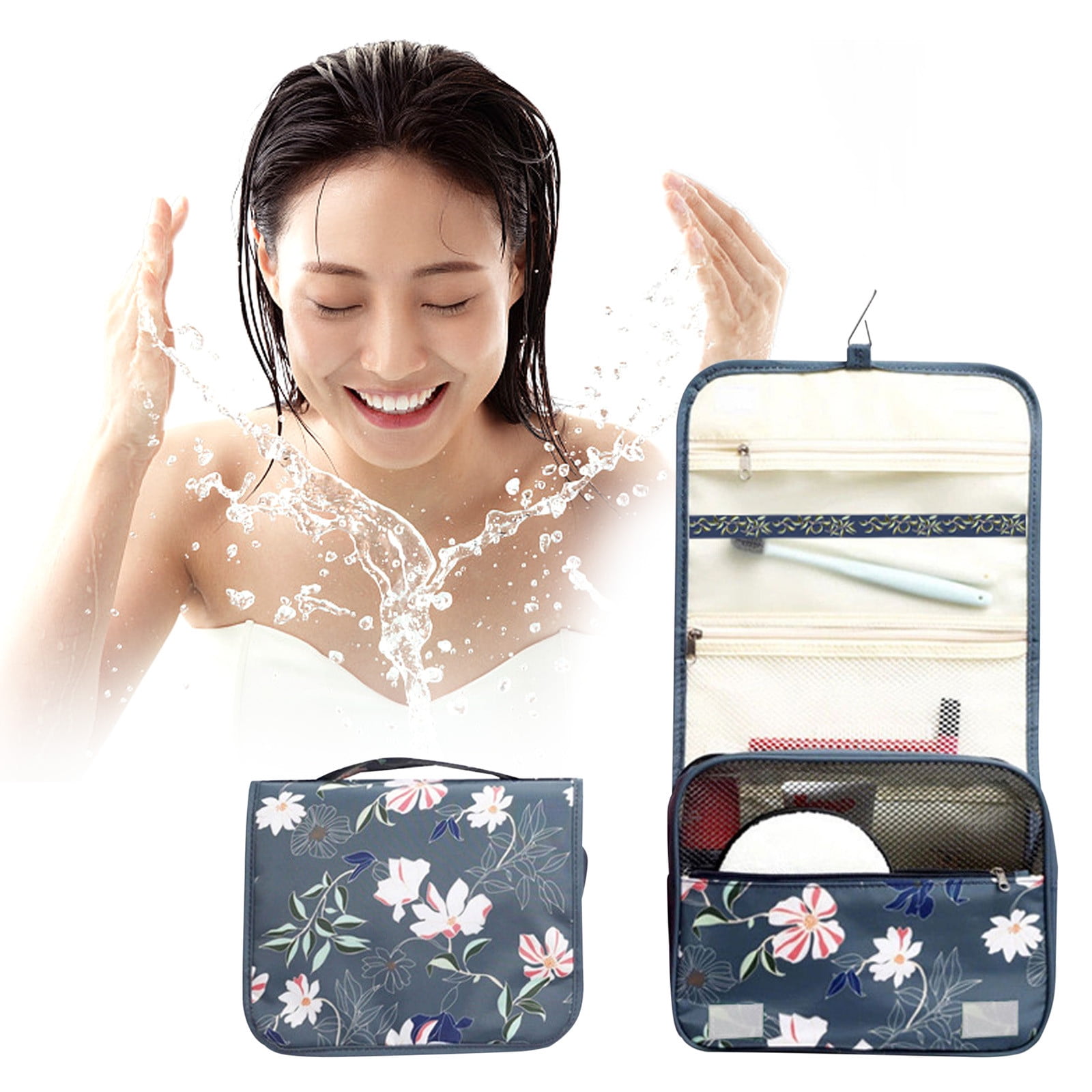 Fnochy Home Indoor & Outdoor New Fashion Hanging Toiletry Bag For Women
