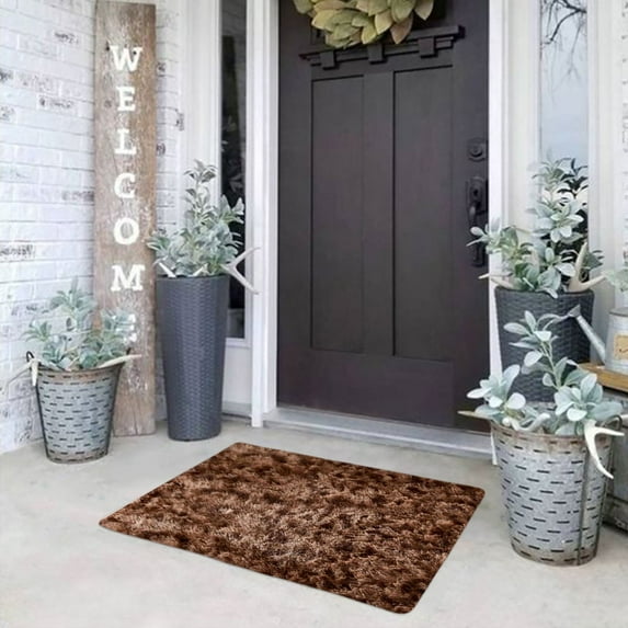 Fnochy Home Soft Rugs Anti-Skid Shaggy Area Rug Dining Room Home Bedroom Carpet Floor