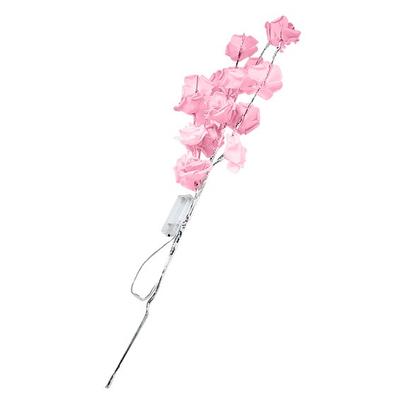 Fnochy LED Rose String Lights, Romantic Branch Light, Perfect for Bedroom Decor, Create Welcoming Ambience, Ideal Gift for Loved Ones - Environment-Friendly Design