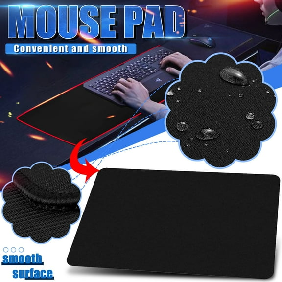 Fnochy Large Gaming Mouse Pad, XXL Non-Slip Desk Mat for Keyboard and Mouse, Soft Comfortable Surface, Waterproof Scratch-Resistant Office Desk Cover for Gamers and Professionals