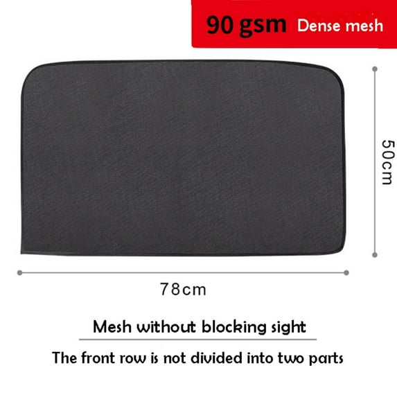Fnochy Magnetic Car Sunshade Thickened UV Protection Side Window Shade with Strong Magnetic Suction, Cooling Mesh Screen for Cars SUVs Trucks (Universal Fit, Easy Install)