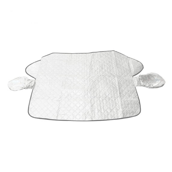 Fnochy Magnetic Car Windshield Snow Cover, All-Season Protection Shield, Vehicle Frost Guard, Sun Shade Protector, Multi-Use Mat for Outdoor Weather Resistance
