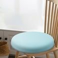 thumbnail image 1 of Fnochy Memory Foam Seat Cushion Anti-Slip Soft Round Stool Cushion Chair Pad 12 Inch Blue, 1 of 9