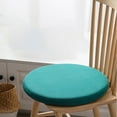 thumbnail image 1 of Fnochy Memory Foam Seat Cushion Anti-Slip Soft Round Stool Cushion Chair Pad 12 Inch Green, 1 of 9