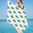 thumbnail image 1 of Fnochy Oversized Beach Towels Sandproof Super Lightweight Quick-Dry Microfiber Travel Towel for Pool, Gym, Yoga, Camping, 1 of 3