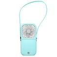 thumbnail image 1 of Fnochy Portable Neck Hanging Fan USB Rechargeable with Built-in 3000mAh Power Bank 3-Speed Ultra-Quiet Hands-Free Compact Cooling for Commuting Travel Office, 1 of 1