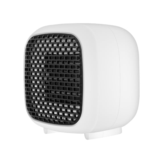 Fnochy Portable Space Heater, 800W Ceramic Electric Heater, Compact Small Warmer, Heat Up in 2 Seconds, Safe and Quiet for Office Room Desk Indoor Use