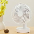 thumbnail image 1 of Fnochy Portable USB Rechargeable Small Fan with Auto Oscillation, Powerful Desk Fan for Home Office Travel, Multiple Charging Options & Removable Face Design, 1 of 7