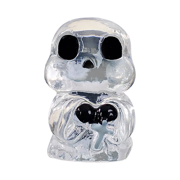 Fnochy Resin Trinkets Halloween Miniatures Fairy Miniature, Pumpkin Decorations Mini Halloween Decorations, Halloween Resin Miniatures Ghost, Miniature Pumpkin Figure Desktop Candy Bag Clearance