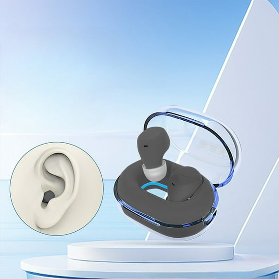 Fnochy Skin Tone Mini Small Bluetooth Earbuds Invisible Wireless, for Small Ear Canals Low Profile Smallest Sleep Micro Discreet, Hidden Earbuds Small Ears Mini Invisible Small Ear Buds Invisibles
