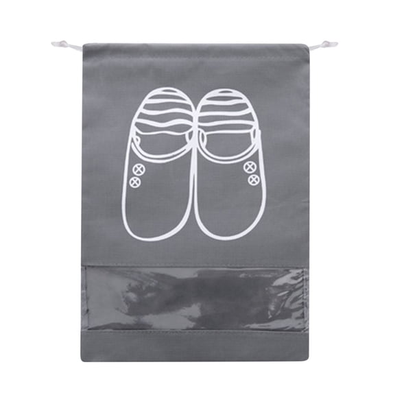 Fnochy Travel Shoe Bags, Non-Woven Drawstring Storage, Large Portable Organizers, Multi-Functional Shoe Bags for Men & Women, Perfect for Travel & Home Organization