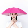 thumbnail image 1 of Fnochy Umbrella Hat, 27.2 inch Fishing Umbrella Hat Hands Free UV Protection Umbrella Cap Adjustable Headwear, for Fishing Golf Camping Beach Gardening Sunshade Outdoor, 1 of 6