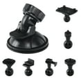 thumbnail image 1 of Fnochy Universal Dash Cam Mount 6 Joints Suction Cup Holder 360 Rotation for Most DVR GPS, Heavy Duty ABS POM PVC, Easy Install Windshield Bracket, 1 of 9