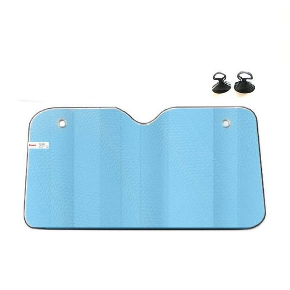 Fnochy Universal Fit Front Windshield Sunshade for Cars Trucks SUVs - Heat Shield UV Protection Cool Interior Foldable Sun Visor Protector Blocks Rays Reduces Temperature