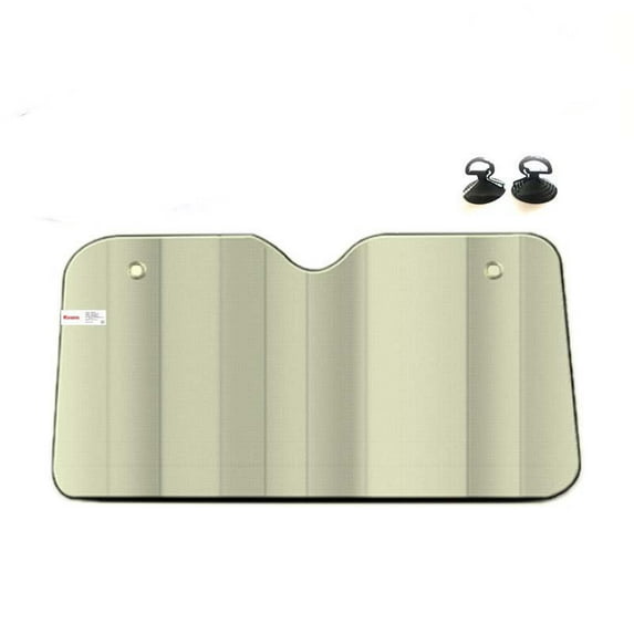 Fnochy Universal Fit Front Windshield Sunshade for Cars Trucks SUVs - Heat Shield UV Protection Cool Interior Foldable Sun Visor Protector Blocks Rays Reduces Temperature