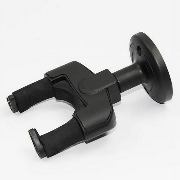 Fnochy Universal Guitar Stand Wall Mount Hanger Holder Hook for Guitars Banjos Basses Mandolins, Durable Plastic Instrument Rack, Easy Install Secure Display Space-Saving