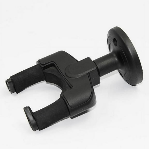 Fnochy Universal Guitar Stand Wall Mount Hanger Holder Hook for Guitars Banjos Basses Mandolins, Durable Plastic Instrument Rack, Easy Install Secure Display Space-Saving