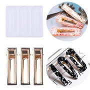 Fnochy Up to 30% Off Clearance Silicone Resin Molds DIY Hair Pin Jewelry Casting Mold for Hair Pin