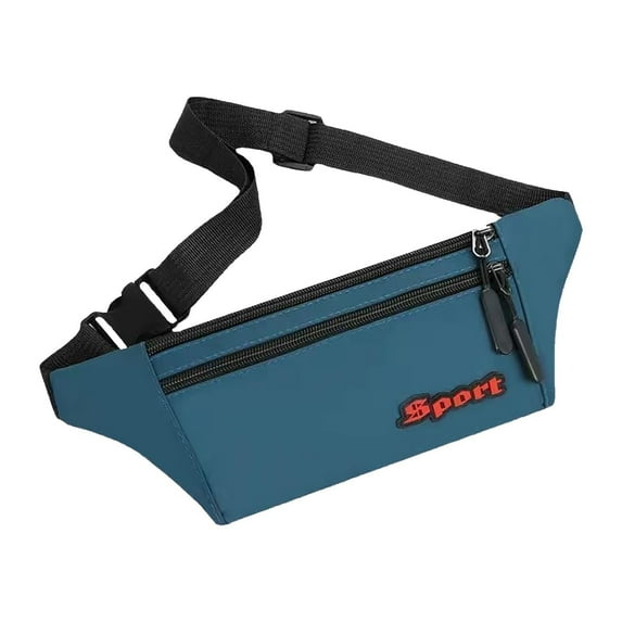 Fnochy Waist Bag for Men Women, Large Capacity Messenger Bag, Travel Waist Pack, Adjustable Belt, Versatile Sports Fanny Pack for Phone and Essentials