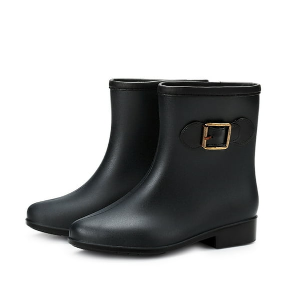 Fnochy Women's Original Play Short Rain Boots