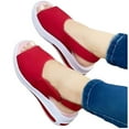 thumbnail image 1 of Fnochy Womens Flat Sandals Braided Strappy Summer Shoes Memory Foam insole Sandals for Women, 1 of 4