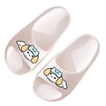 thumbnail image 1 of Fnooota Boys Slide Sandals, Slip On Bathroom Non Slip Open Toe Summer Shoes White Size 13-13.5(Little Kids)（Little Kids), 1 of 4