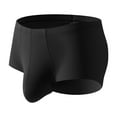 thumbnail image 1 of Fnooota Briefs for Men, Stretch Mid-Rise Breathable Soft Men's Underwear Black Size L, 1 of 5