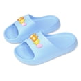 thumbnail image 1 of Fnooota Girls Slide Sandals, Open Toe Slip On Soft Sole Non Slip Summer Shoes Sky Blue Size 12-12.5(Little Kids), 1 of 6