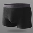 thumbnail image 1 of Fnooota Men's Sport Boxer Briefs, Breathable Stretch Mid-Rise Casual Men's Underwear Black Size L, 1 of 8