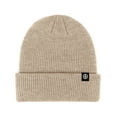 thumbnail image 1 of Fnooota Mens Knit Beanies, Windproof Solid Color Warm Stretch Winter Hats Khaki Size Free Size, 1 of 2