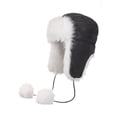 thumbnail image 1 of Fnooota Mens Trapper Hats, Cycling Warm Thickened Windproof Winter Hats with Earflap Black Size Free Size, 1 of 8
