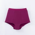 thumbnail image 1 of Fnooota Underwear for Women, Briefs High Waist 100% Cotton Panties Light Comfort Breathable Stretchy Hot Pink ,S, 1 of 3