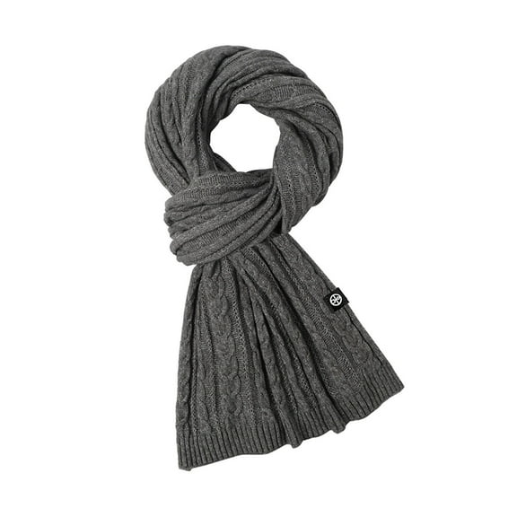 Fnooota Winter Scarves for Women, Fashion Warm Travel Knitted Womens Scarf Gray Size Free Size