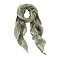 thumbnail image 1 of Fnooota Women's Cotton Linen Scarves, Fashion Soft Lightweight Vacation Spring Fall Scarf Green Size Free Size, 1 of 1