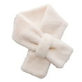 thumbnail image 1 of Fnooota Womens Fleece Scarves, Snow Outdoor Warm Soft Winter Scarf for Women White Size Free Size, 1 of 1