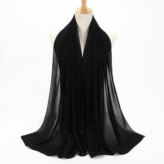 Fnooota Womens Travel Scarves, Soft Solid Color Lightweight Casual Spring Fall Scarf Dark Blue Size Free Size